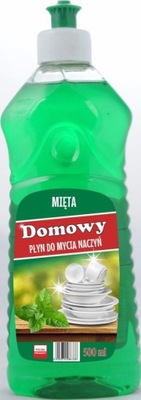 DOMOWY PŁYN DO NACZYŃ MIĘTA 500ML