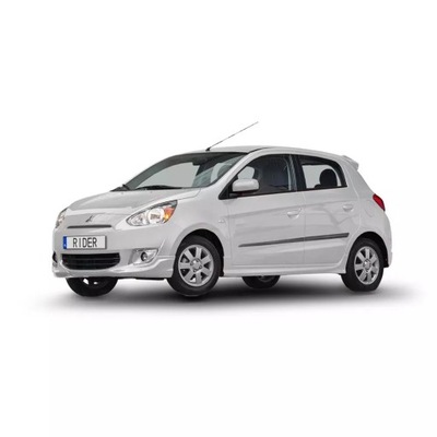 Mitsubishi mirage накладки бічний фото №1