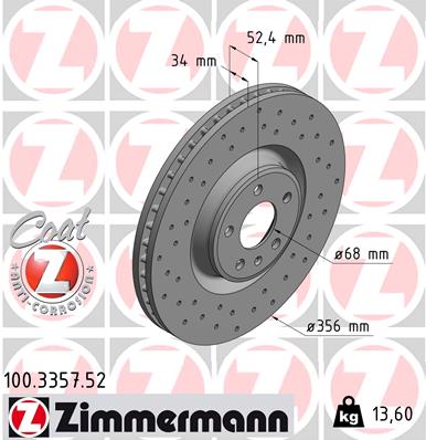 DISKU HAM./PRZ/ AUDI A6 2,0-3,0TDI 10- /SPORT/ 