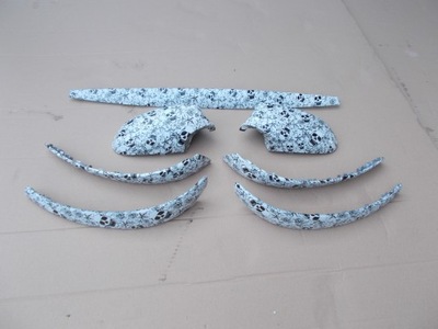 Накладки внутрішнє декори na двері панель bmw e87 фото №1