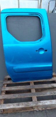 Двері бічний задні niebieskie citroen berlingo ii partner 07r- фото №1
