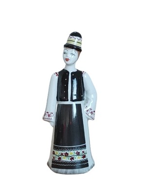 Figurka porcelanowa Hollohaza - Węgry