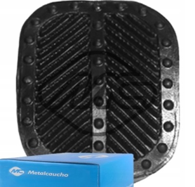 Накладка na педаль, педаль зчеплення metalcaucho 00411 фото №1