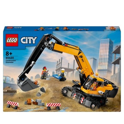 LEGO CITY Žlté rýpadlo 60420