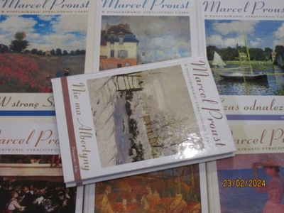 Marcel Proust - siedem tomów "W poszukiwaniu straconego czasu"