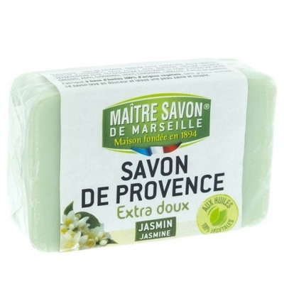 Mydło prowansalskie, JAŚMIN, 100 g, Maitre Savon de Marseille
