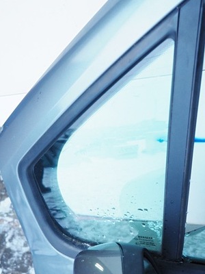 Renault modus скло з двері ліва передня малий стала фото №1