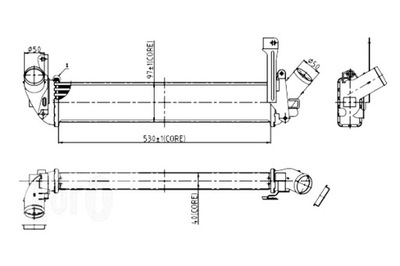 ABAKUS INTERCOOLER KUBISTAR 03-