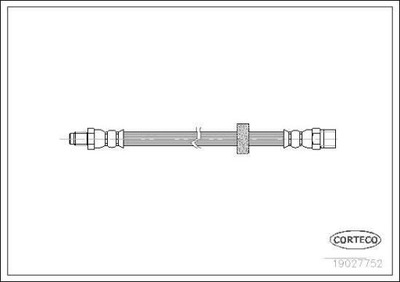 CABLE BRAKE FLEXIBLE VOLVO  