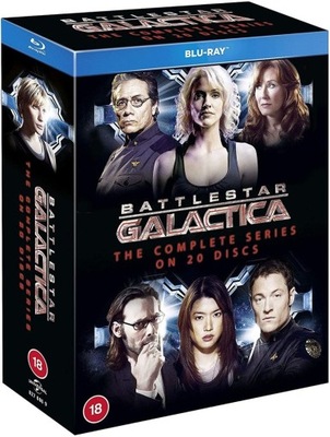 Battlestar Galactica [20 Blu-ray] Sezony 1-4
