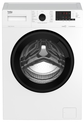 Pralka Beko WUV8612WPBSE SteamCure 8kg 1200 RPM