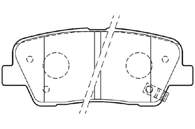 VALEO ZAPATAS DE FRENADO KIA SORENTO II 09-15 PARTE TRASERA  