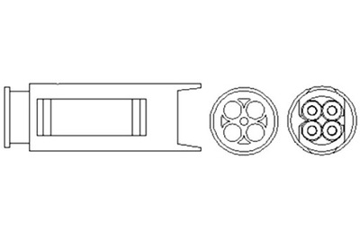 MAGNETI MARELLI SONDA LAMBDA BMW 3 E46 1.6-2.2 12.97-12.07  