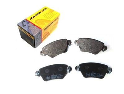 ZAPATAS DE FRENADO MIKODA BMW 5 E60 E61 6 X6 F16 E63 PARTE TRASERA  