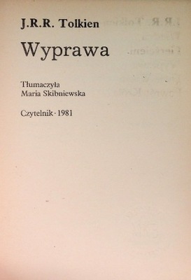 J.R.R. Tolkien - Wyprawa