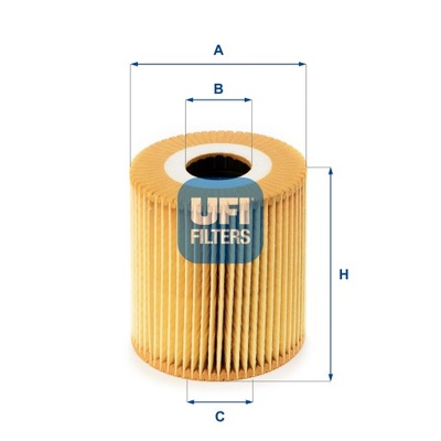 UFI 25.018.00 FILTRO ACEITES  