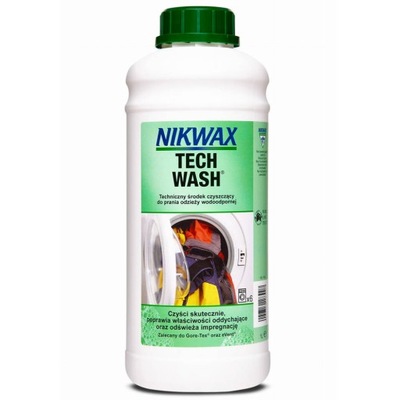 NIKWAX TECH WASH Płyn do prania kurtek odzieży 1L