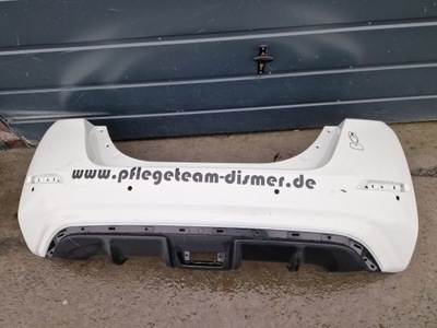 Nissan leaf ii бампер задняя фото №1