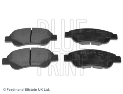 Гальмівні колодки ham. toyota p. aygo 1,0/1,4 hdi 05- adt342155 blue print фото №1