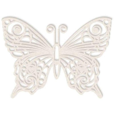 TEKTURKA motyl ażurowe skrzydła motylek serduszka