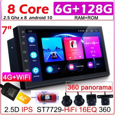 STYL 4G-8CO 6-128G 360 2DIN ANDROID 10 RADIO SAMOC  