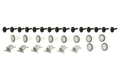 Набір кріплення кліпси захист двигуна fiat ducato фото №1