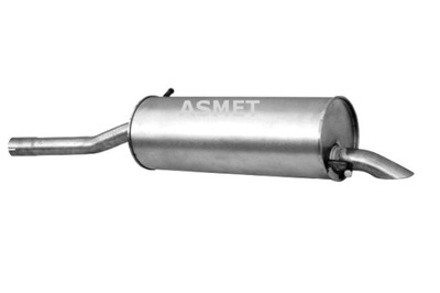 ASMET SILENCIADOR SISTEMAS DE ESCAPE PARTE TRASERA CITROEN C5 I C5 II 1.8 2.0 03.01-  