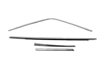 Mercedes s w126 72- накладки хром двері лівий перед фото №1