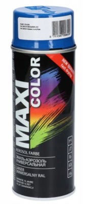 MAXI COLOR RAL 5010 FARBA LAKIER NIEBIESKI SPRAY
