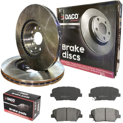 Тормозные диски тормозные колодки перед kia sportage iii optima 2009- фото №1