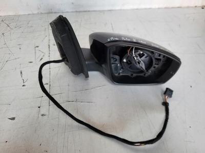 Vw polo v 5 дзеркало праве 6pinów фото №1