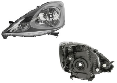 Фара лампа левый honda jazz fit 08-11 tyc фото №1