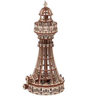 Mr.Playwood Wooden 3D Puzzle with LED - Lighthouse Mr.Playwood