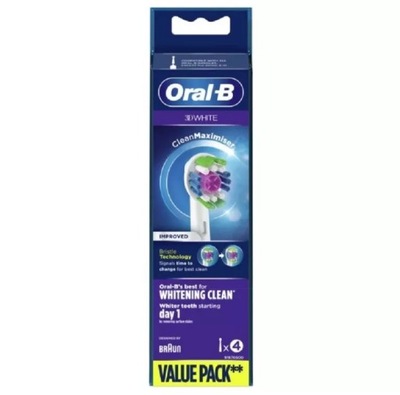 KOŃCÓWKI DO SZCZOTECZKI ORAL-B PRO 3D WHITE