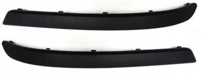 Opel corsa combo молдинг накладка бампера комплект фото №1