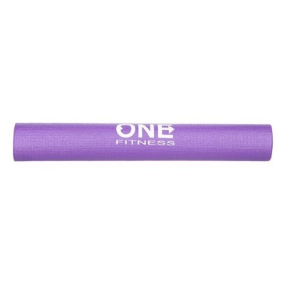 mata do ćwiczeń treningu fitness i jogi 173,5x61x0,3cm One Fitness lekka