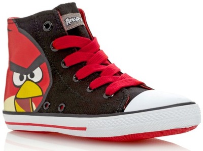 next super tenisówki wysokie ANGRY BIRDS 2 UK 34,5 PL