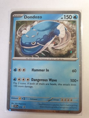 KARTA POKEMON TCG DONDOZO SVP 012