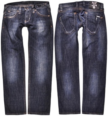 NF JEANS spodnie SLIM jeans MAAT JEANS _ W29 L31
