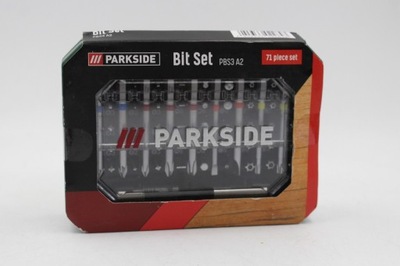 PARKSIDE ZESTAW BITÓW / NASADEK PBS3 A2 71EL