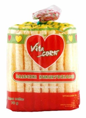 Pałeczki kukurydziane 70 g VITACORN