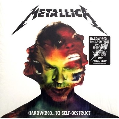 { METALLICA - HARDWIRED...TO SELF-DESTRUCT 2LP USA