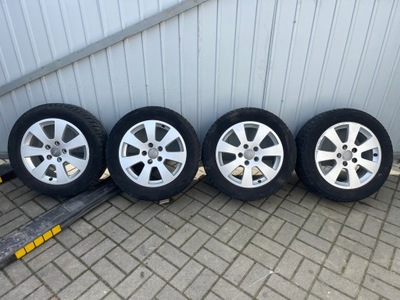 RUEDAS LLANTAS DE ALUMINIO CON NEUMÁTICOS 205/55R16 AUDI A3 8P 5X112  