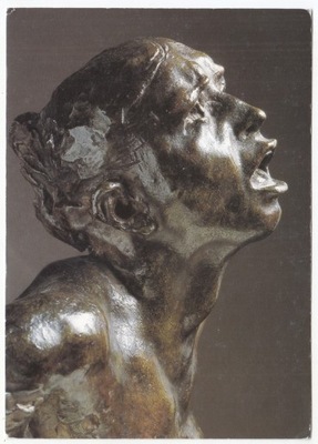 AUGUST RODIN KRZYK RZEŹBA SECESJA