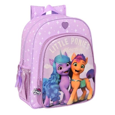 Plecak szkolny MY LITTLE PONY KUCYKI Liliowy 38 cm