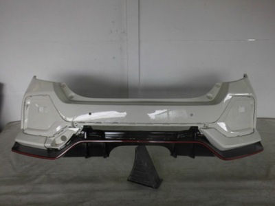 Бампер задняя задний honda civic x type-r r type hb 2017 2018 2019 2020 2021 фото №1