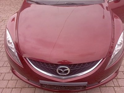 Mazda 6 ii gh kombi капот кришка фото №1