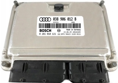 ECU AUDI A3 1.9 TDI 038906012B 0281010121 IMMO OFF