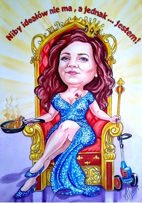 Karykatura AKWARELOWA