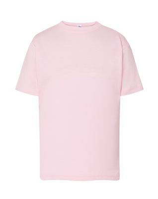 Koszulka t-shirt dziecięcy rózowa 7-8lat 128-134